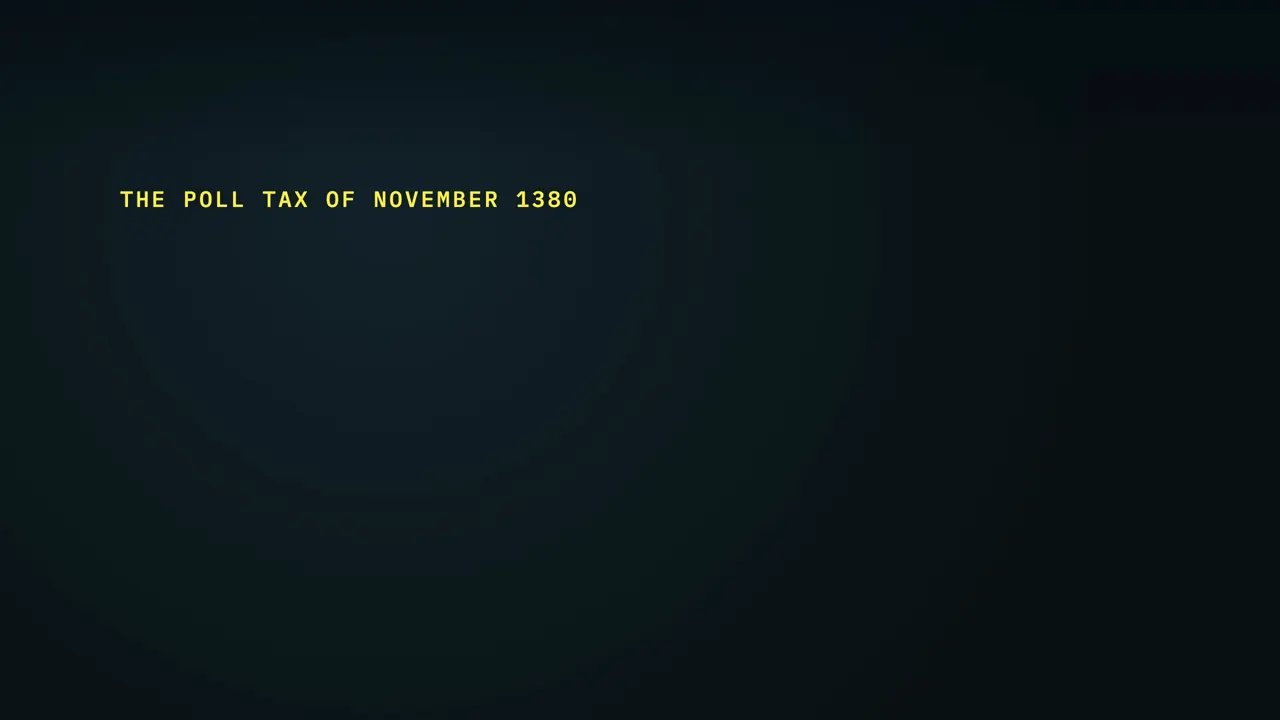 1381年: 反乱