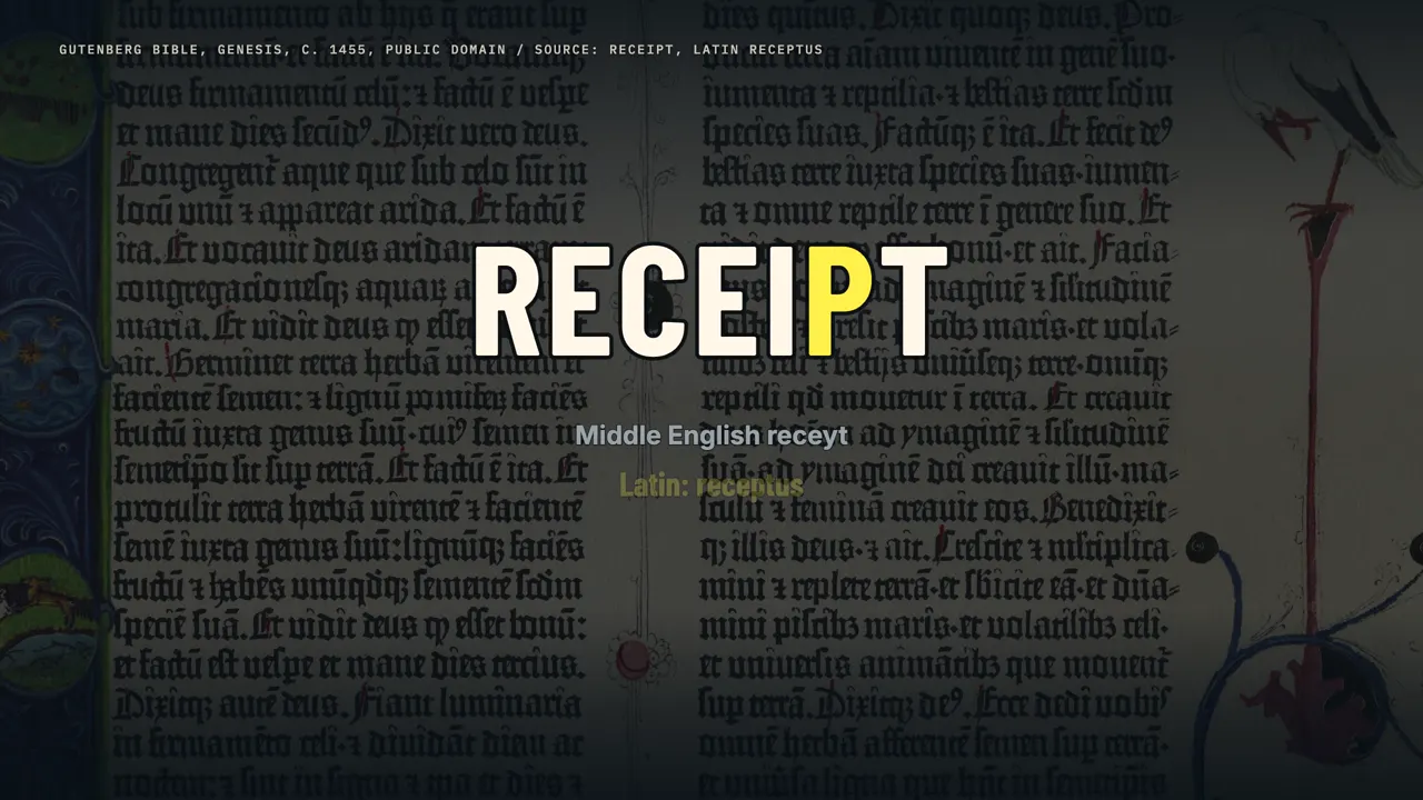 Letters added on purpose