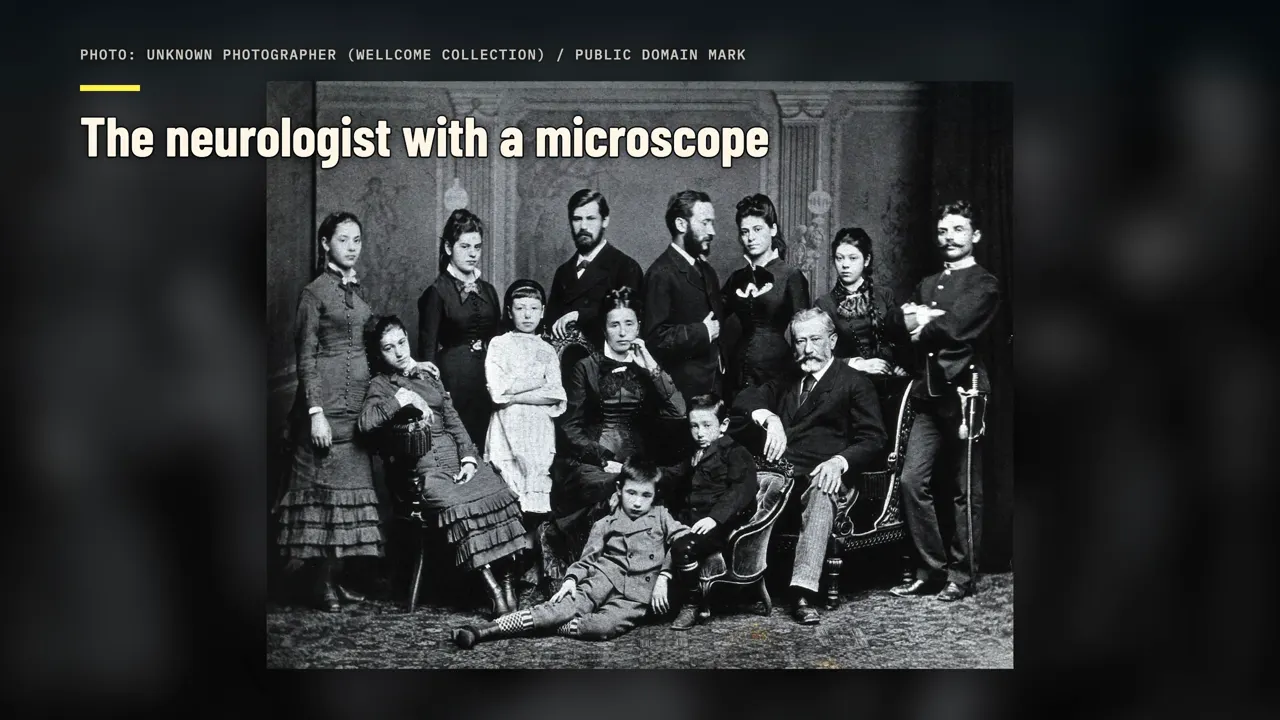 Le neurologue au microscope