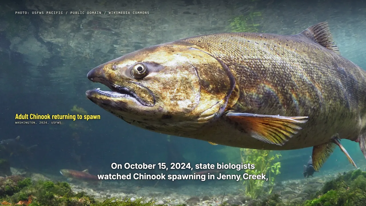 The salmon come back