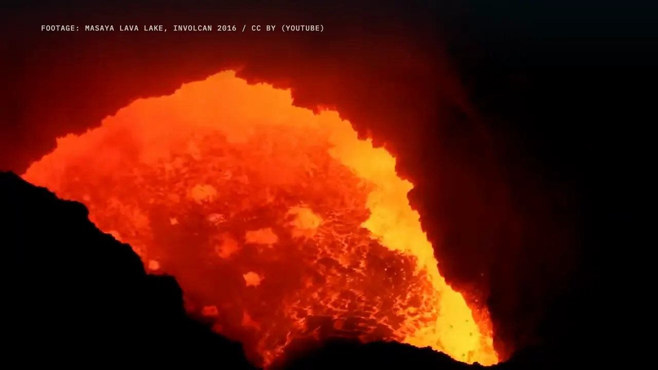 An iron chain in the fire