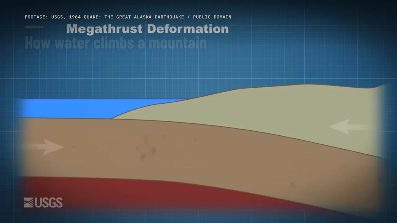 Wie Wasser einen Berg hinaufläuft