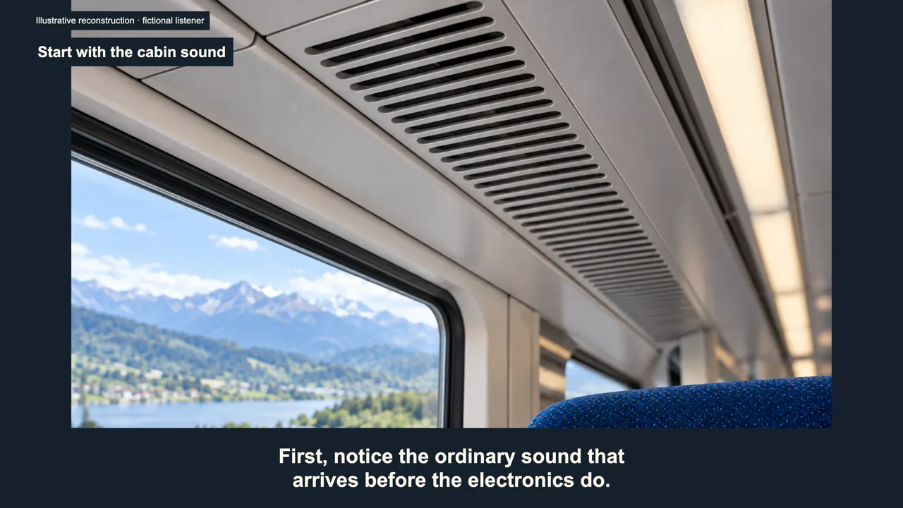 The quiet is local