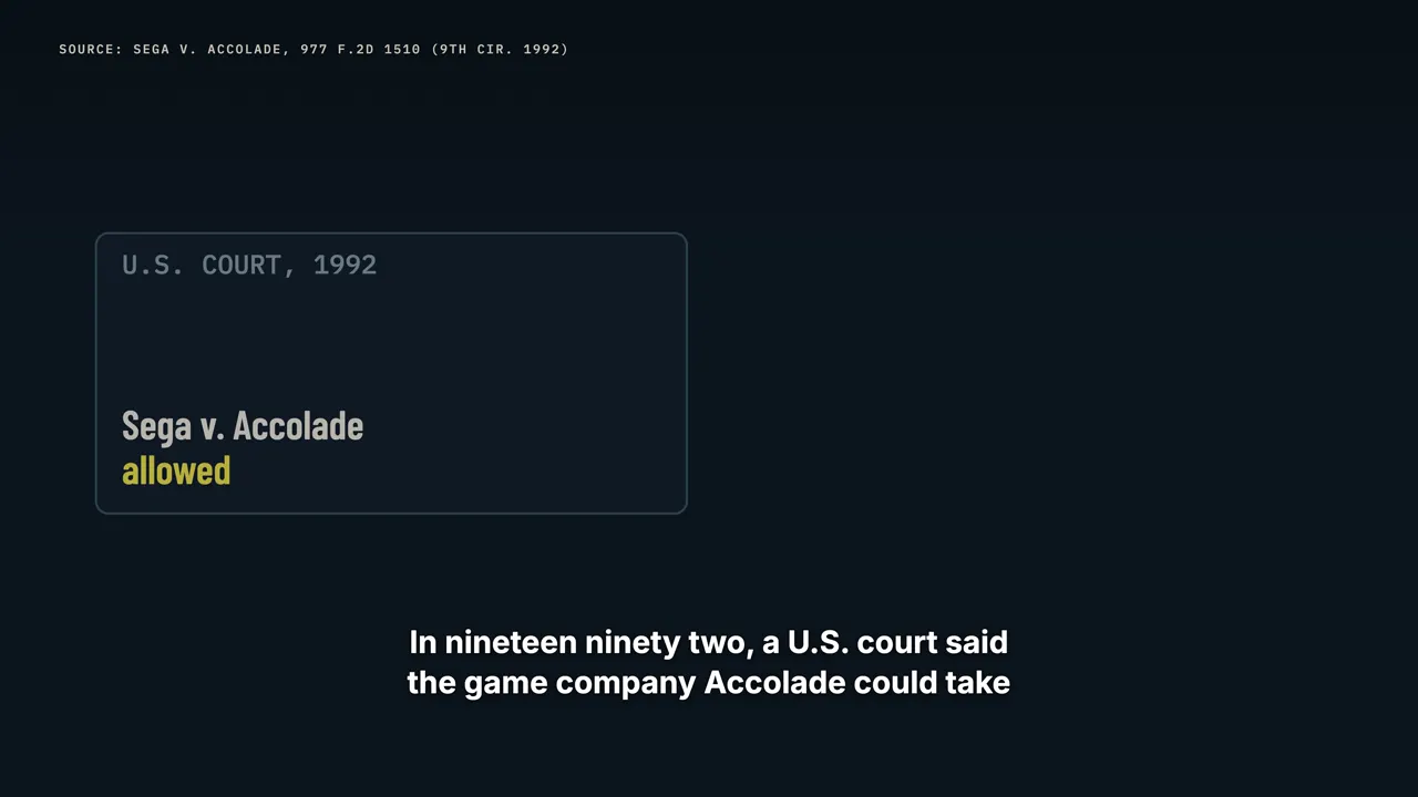 What the courts said