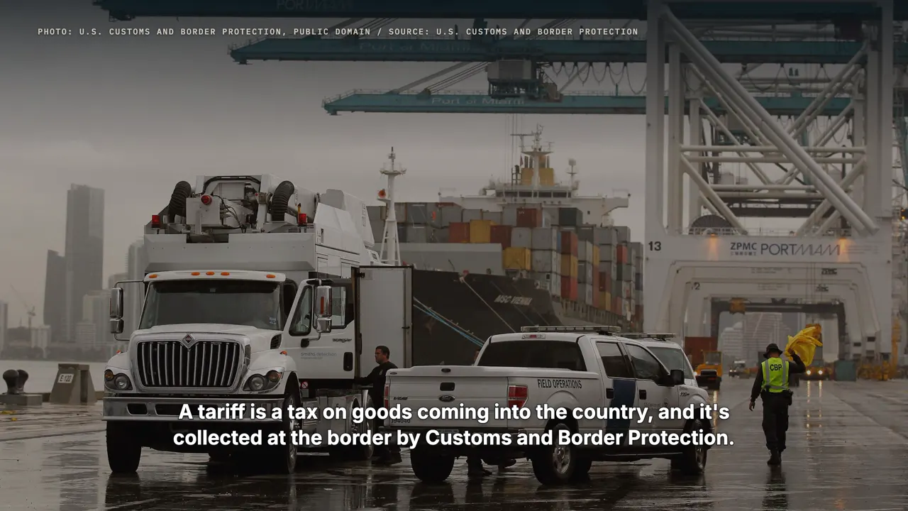 Who actually pays a tariff