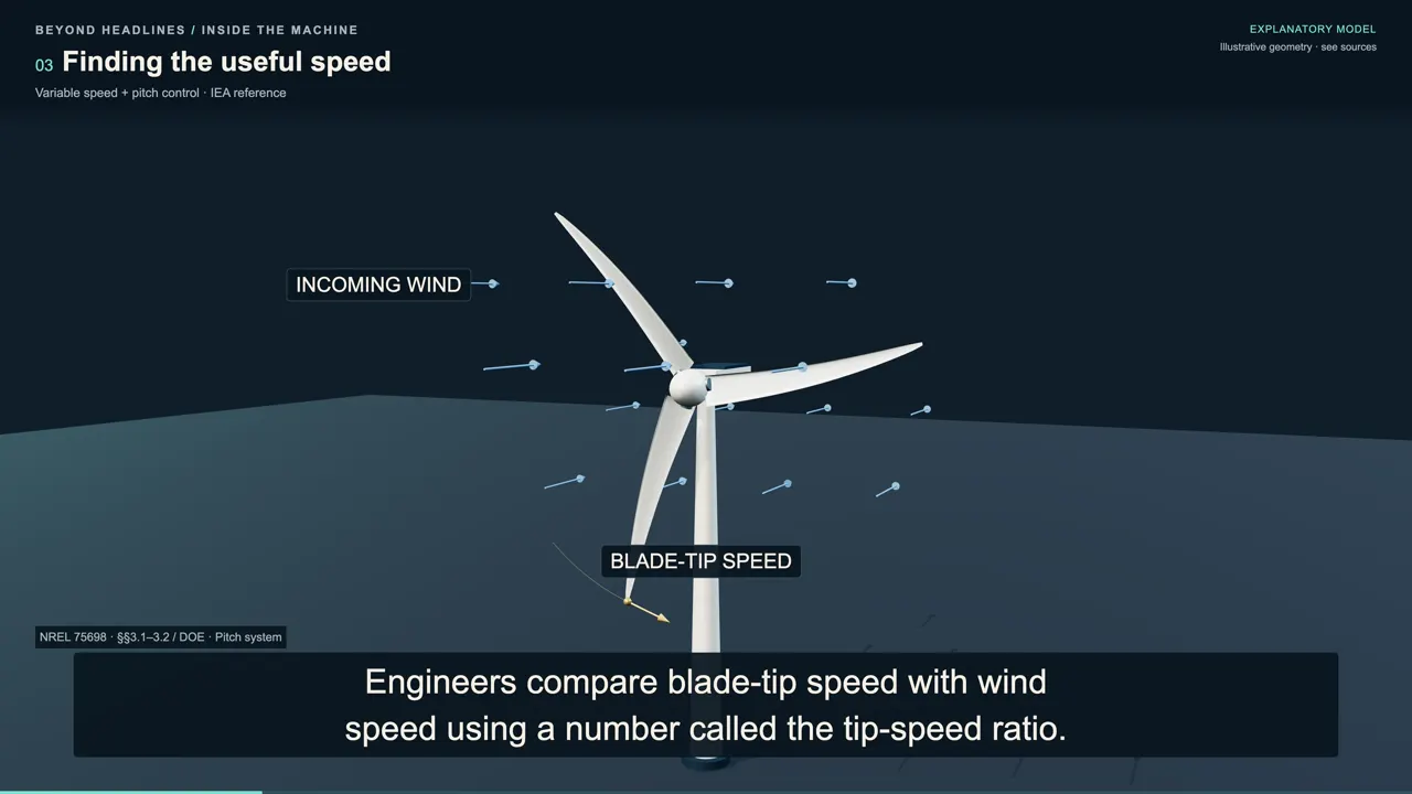 Finding the useful speed